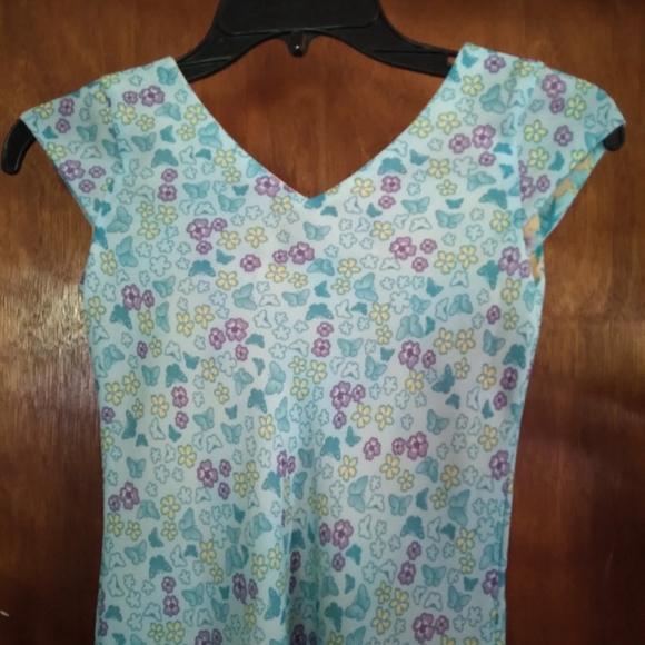 Was💲6! 🎉5/$20🦋Girls Reversable Spring/Summer Dress - Picture 4 of 12